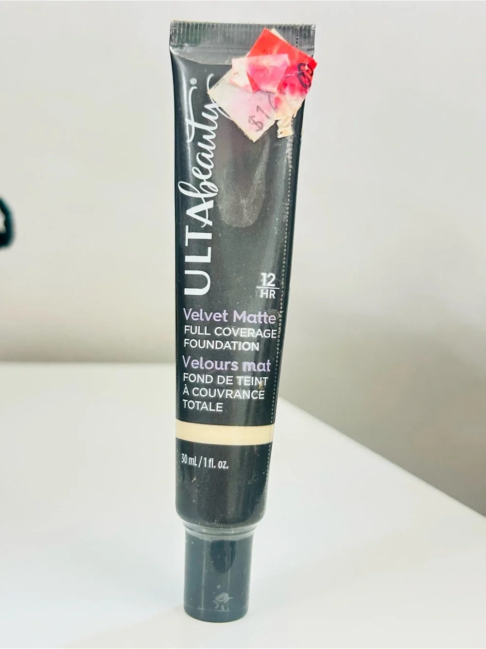 ULTA Beauty Velvet Matte Full Coverage Foundation - Fair to light warm